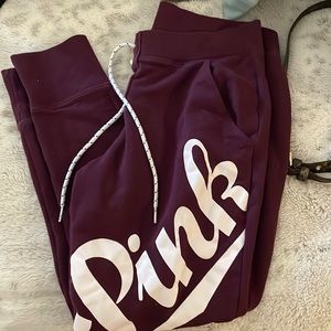 Pink sweats